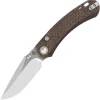 QS174-A1 - QSP Coyote Button linerlock Nitro-V GITD Micarta