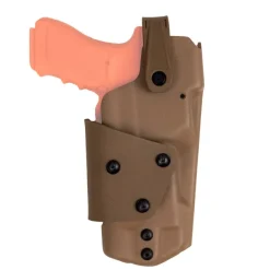 RAD.6U07.552ALL.115 - Holster MPS Kydex G17 TT Lampes & SAV NIV3 Coyote