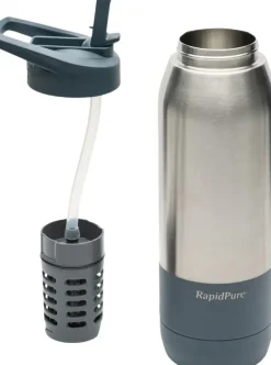 RAP0124 - RAPIDPURE "Purifier and Insulated Bottle" Gourde Isotherme avec Cartouche Filtrante Virus et Bactéries