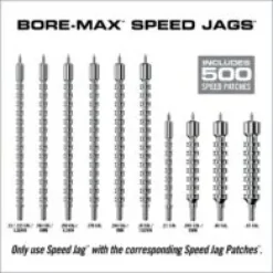 RAV-AVBMJAGS - REAL AVID Bore-Max Speed Jags & Patches Multi-Cal Pack
