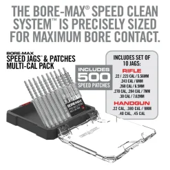 RAV-AVBMJAGS - REAL AVID Bore-Max Speed Jags & Patches Multi-Cal Pack