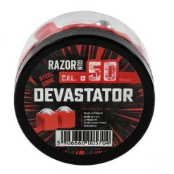 337-065 - RazorGun Devastator .50 caliber Steel Core bullets / 60 pcs.