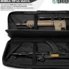 RB-4612DG-VER2-BK - Savior Equipment Urban Warfare Double Rifle Bag Gun - Suitable for Rifle Shotgun, w/ Backpack Strap,Black,46'' Long