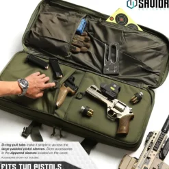 RB-3212DG-V1-OG - Savior American Classic Shorty Double 32' OD Green