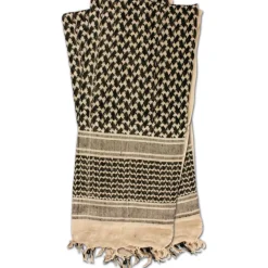RED7002 - Red Rock Shemagh Khaki/Noir
