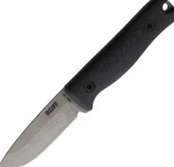 REIFF Knives F3 EDC SW Magnacut Black Canvas micarta