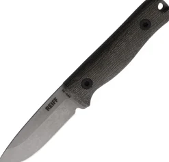 REIFF Knives F3 EDC SW Magnacut Green Canvas micarta