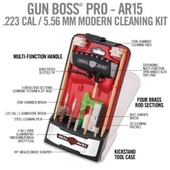 RE00004 - KIT DE NETTOYAGE AR15 - GUN BOSS PRO
