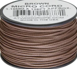 RG1273 - Micro Paracord Brown 38 m