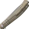 Rike Knife KD03-B Framelock M390 Bronze titanium