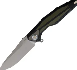 Rike Knife Tulay 154CM Black and OD G10