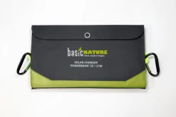 RL180874 - Basic Nature Panneau solaire pliant "Powerbank" 5V/21W