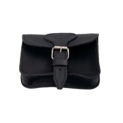RL103201 - BASIC NATURE Pochette Ceinture Cuir 'Jakarta' Noir