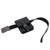 RL103401 - BASIC NATURE Pochette Ceinture Cuir 'Belt Safe' Noir