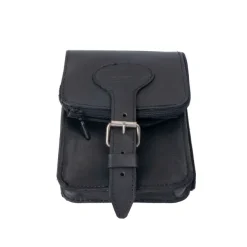 RL103401 - BASIC NATURE Pochette Ceinture Cuir 'Belt Safe' Noir