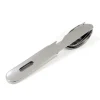 RL557000 - BASIC NATURE Set d'ustensiles 'Biwak Trekking' Inox