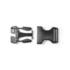 RL513850 - BASIC NATURE x2 Boucles 25mm plastique noir Fendue