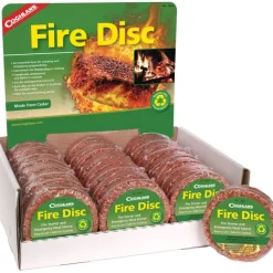 RL381424 - COGHLAN'S Fire Disk Allume-feu Naturel Compressé 100g 10x2,5cm