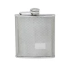 RL180900 - Flasque Carrée à Bouchon Captif Inox Mate 180 mL
