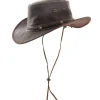 RL311001 - Origin Outdoors Chapeau en cuir Crushable M