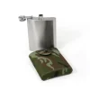 RL562149 - Origin Outdoors Flasque "Classic" Finition Brossée avec Pochette de transport Camo