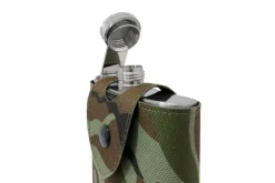 RL562149 - Origin Outdoors Flasque "Classic" Finition Brossée avec Pochette de transport Camo