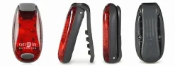 RL040608 - Origin Outdoors Lampe LED à Clip Rouge