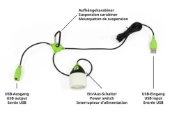 RL012544 - Origin Outdoors Lampe à LED connectable blanc froid