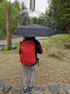 RL020164 - Origin Outdoors Parapluie de rando moyen noir