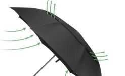 RL020164 - Origin Outdoors Parapluie de rando moyen noir
