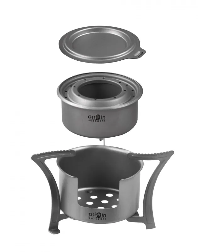 RL562117 - Origin outdoors réchaud multi fonctions Cooker Combo titane