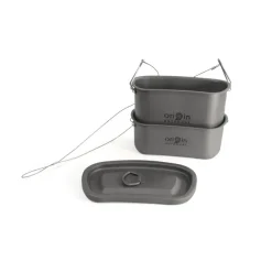 RL562112 - ORIGIN OUTDOORS Set 2 Quarts Titane 750mL + 400mL & Couvercle
