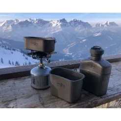 RL562112 - ORIGIN OUTDOORS Set 2 Quarts Titane 750mL + 400mL & Couvercle