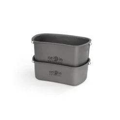 RL562112 - ORIGIN OUTDOORS Set 2 Quarts Titane 750mL + 400mL & Couvercle