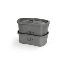 RL562112 - ORIGIN OUTDOORS Set 2 Quarts Titane 750mL + 400mL & Couvercle