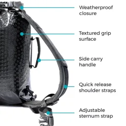 RL710301 - SCRUBBA Sac à Dos Stealth Pack Etanche/Lave-Linge