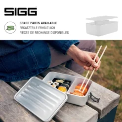 RL207600 - SIGG Food Box Large Alu+Prolypropylene ARGENT