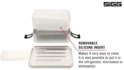 RL207600 - SIGG Food Box Large Alu+Prolypropylene ARGENT