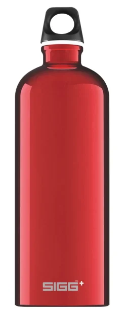 RL205107 - Sigg Gourde "Traveller" 1 L couleur rouge