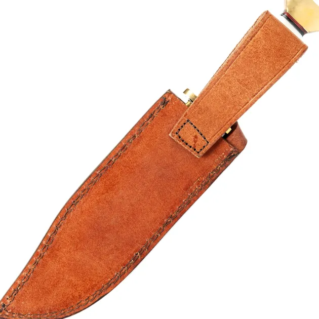 RR2166 - Rough Rider Brass Bowie
