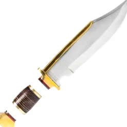 RR2166 - Rough Rider Brass Bowie