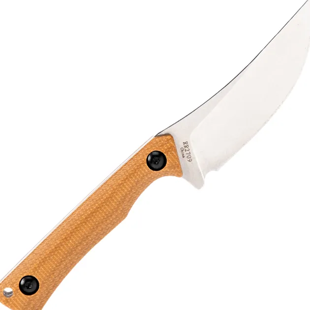 RR2709 - Rough Ryder Curved Fixed Blade G10