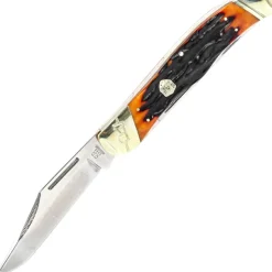 RR1804 - Rough Ryder Hunter Brown Stag Bone
