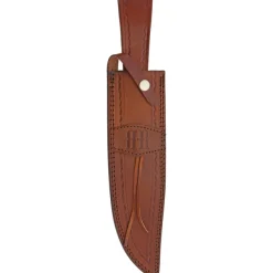 RR2006 - Rough Ryder Stacked Leather Bowie