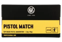 2132443 - RWS pistol match 22 lr
