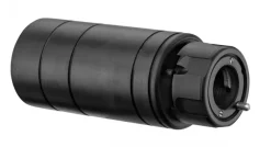 SAI101 - Silencieux SAI M80CQS50 cal 5.56 avec fixation QD pour cache flamme A2