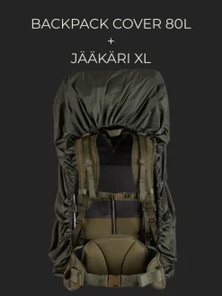 150036035 - SAVOTTA Couvre Sac 80L VERT OLIVE