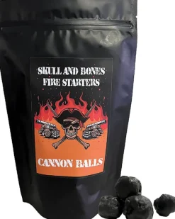 SBF002 - Skull and bones allumes feu Cannon Balls