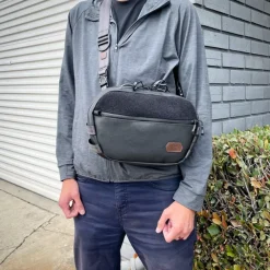 851106SBLK - VANQUEST TEKKO 6 Sling Bag Bandoulière SOLID BLACK