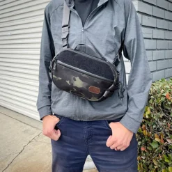 851104SBLK - VANQUEST TEKKO-4 Sling Bag Bandoulière SOLID BLACK